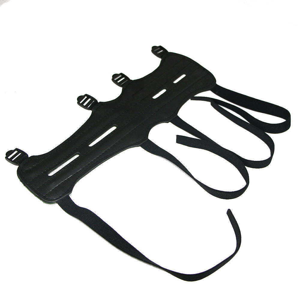 Camouflage 3-strap Armguard with Vent Holes